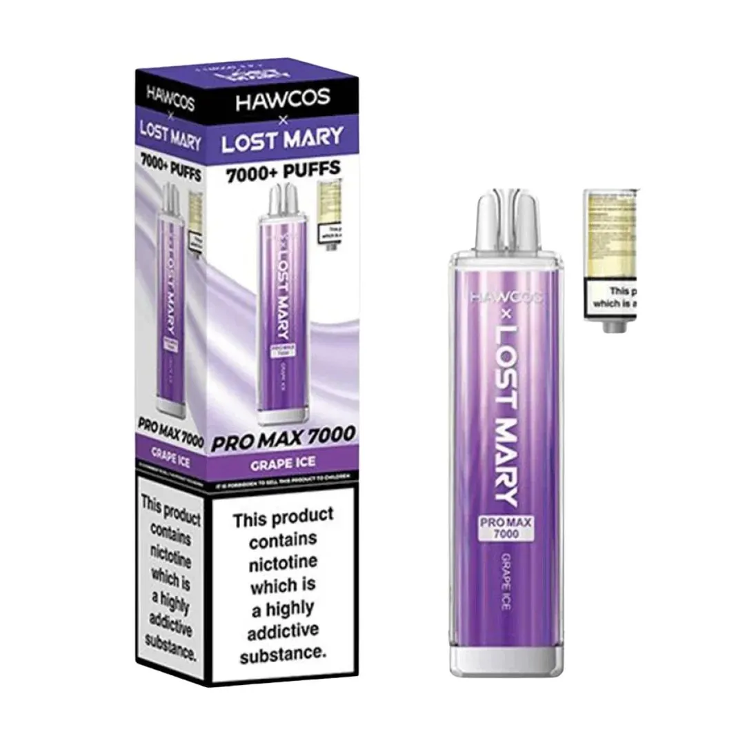 Buy HAWCOS x Lost Mary Pro Max 7000 | £9.39 - Vape Fair