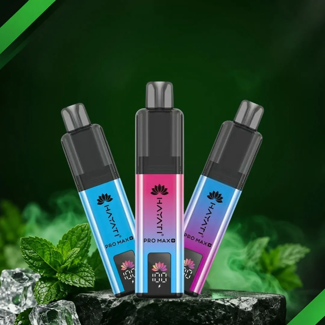 Hayati Pro Max Plus 6000 Puffs Rechargeable Prefilled Vape Kit
