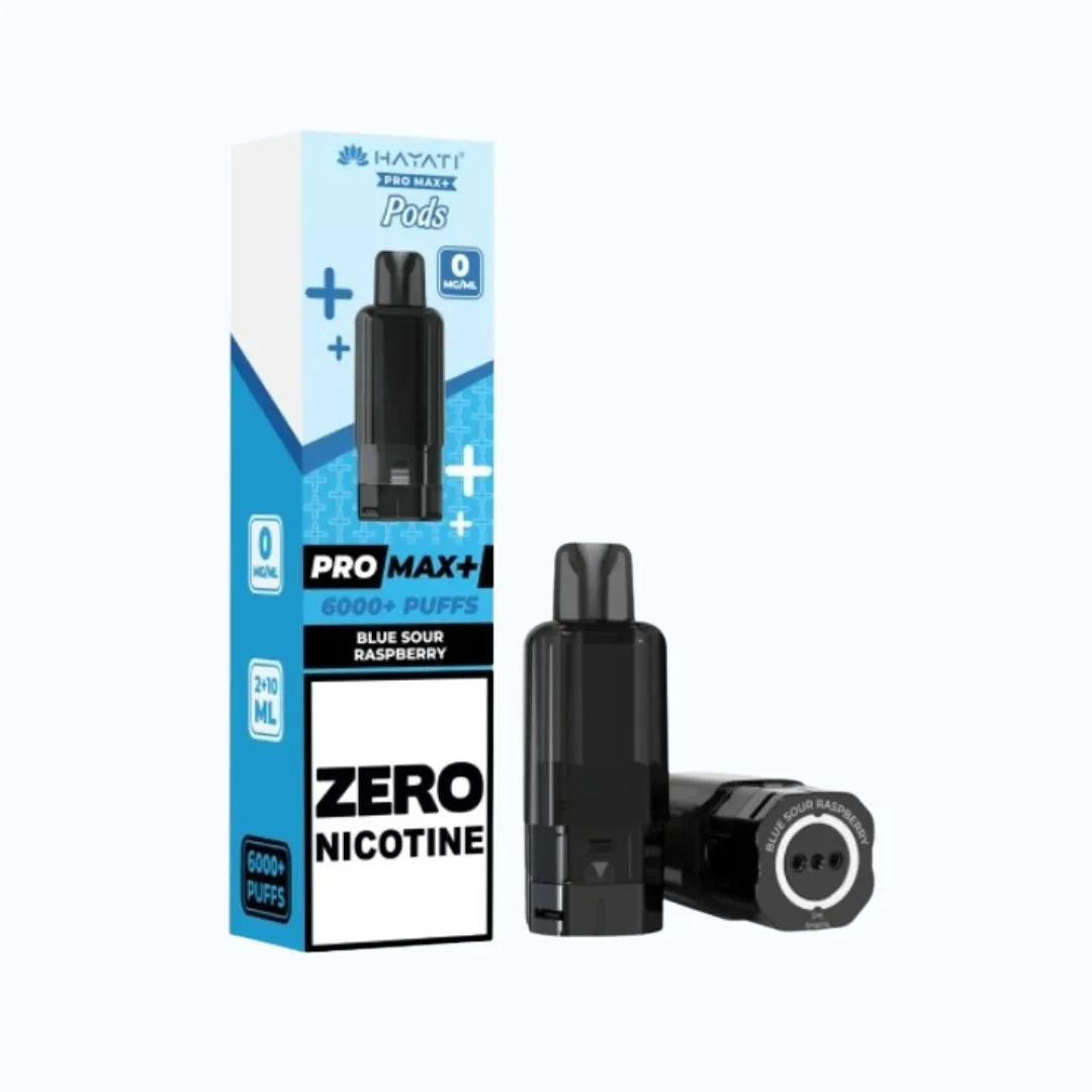 Hayati Pro Max Plus 6000 Pods 0mg - Nicotine Free Prefilled System