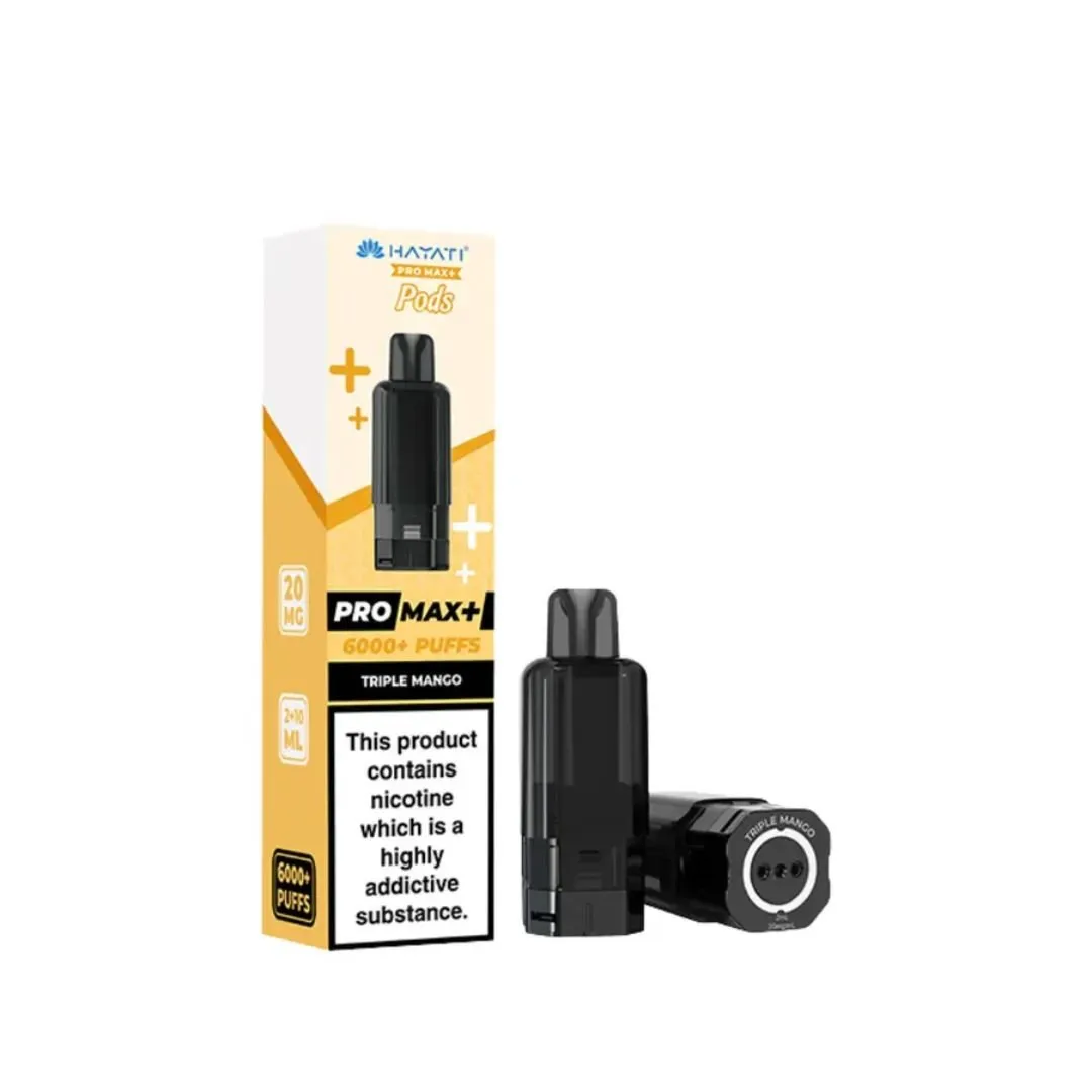Buy Hayati Pro Max Plus 6000 Puffs Pods | £5.49 - Vape Fair