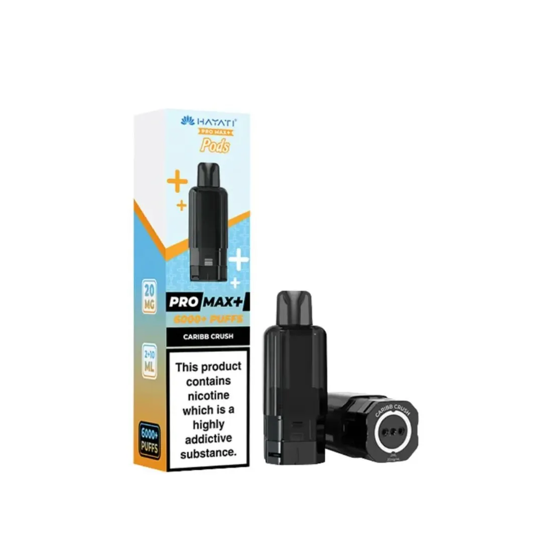 Buy Hayati Pro Max Plus 6000 Puffs Pods | £5.49 - Vape Fair