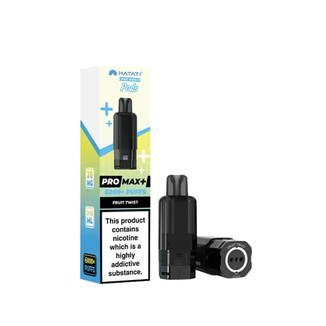 Buy Hayati Pro Max Plus 6000 Puffs Pods | £5.49 - Vape Fair