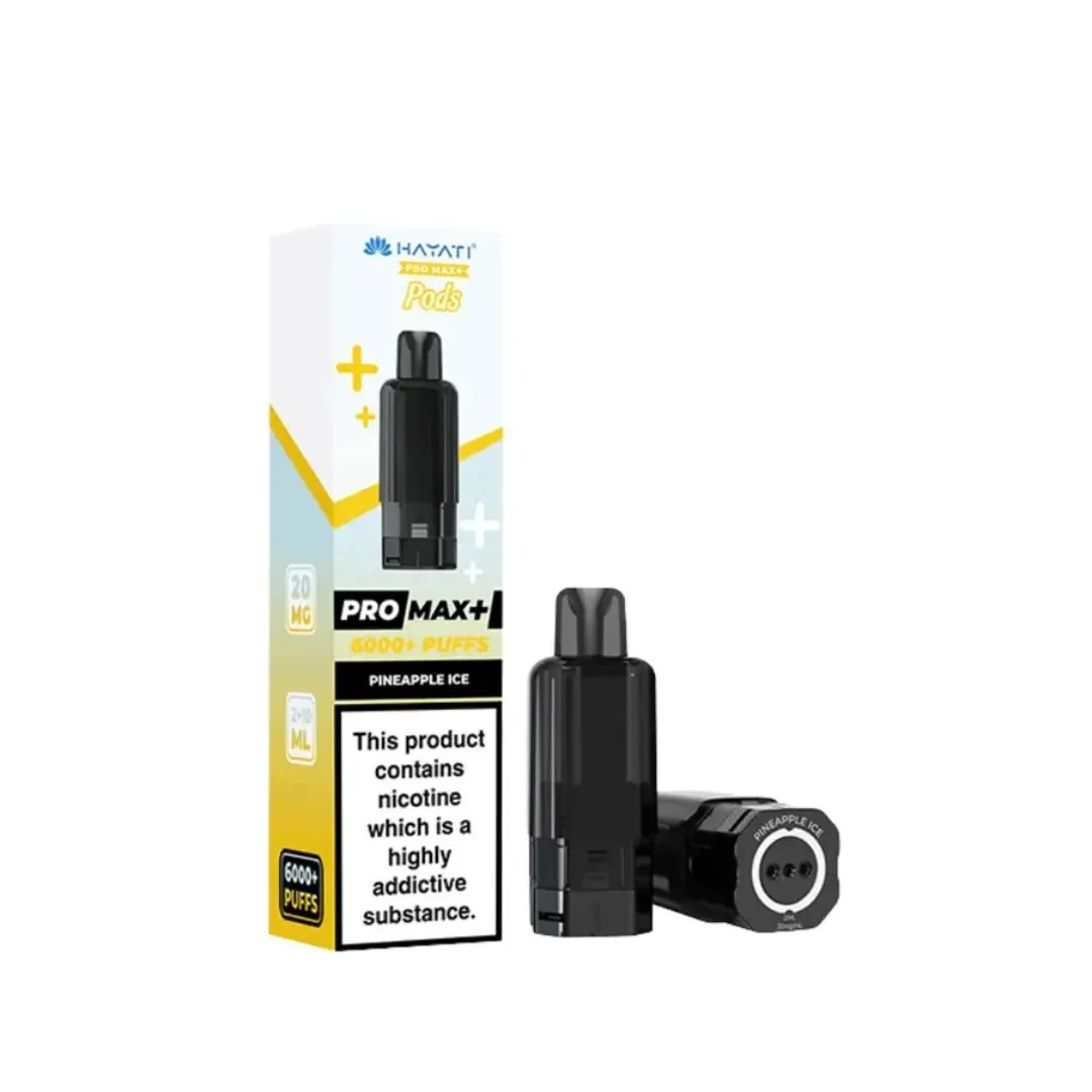 Buy Hayati Pro Max Plus 6000 Puffs Pods | £5.49 - Vape Fair