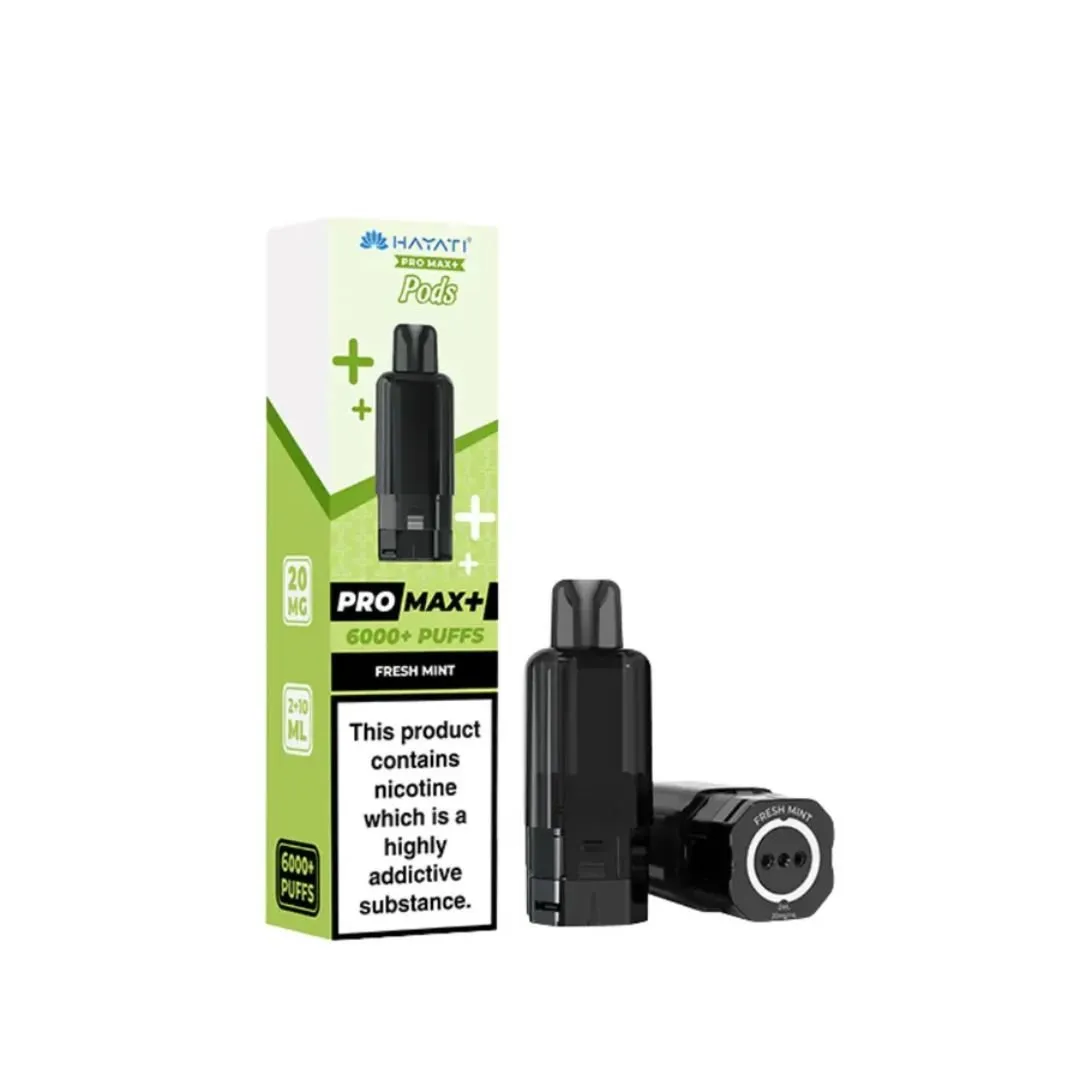 Buy Hayati Pro Max Plus 6000 Puffs Pods | £5.49 - Vape Fair