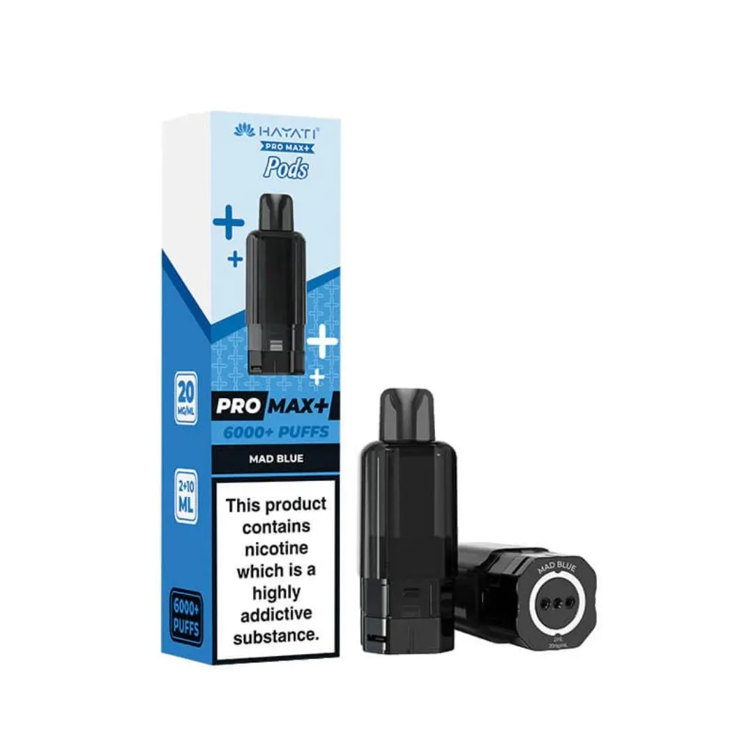 Buy Hayati Pro Max Plus 6000 Puffs Pods | £5.49 - Vape Fair