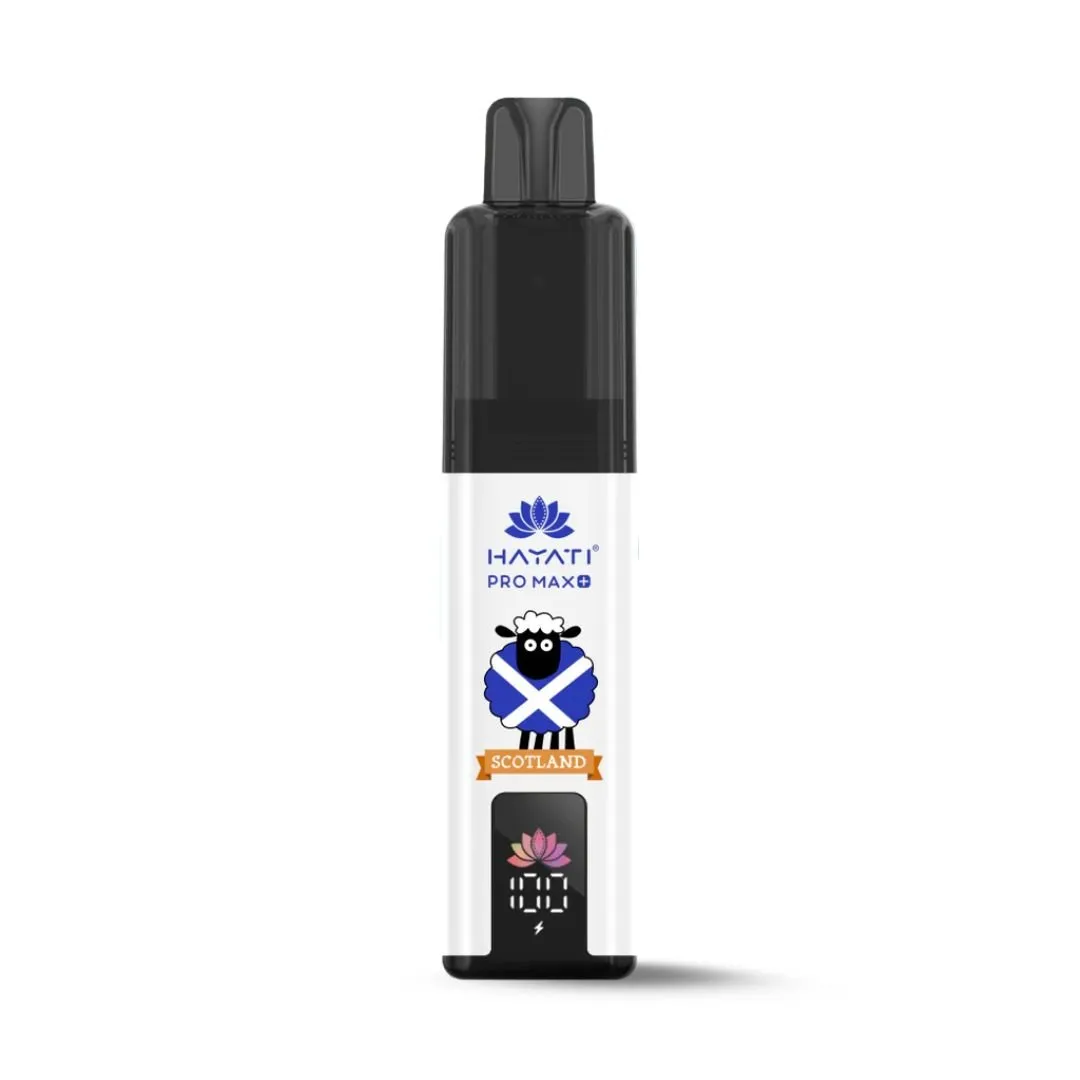 Buy Hayati Pro Max Plus 6K Scotland Kit | £9.79 - Vape Fair