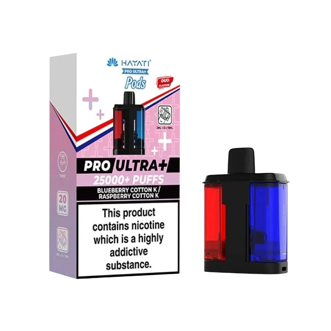Buy Hayati Pro Ultra Plus 25K Pods | £6.85 - Vape Fair