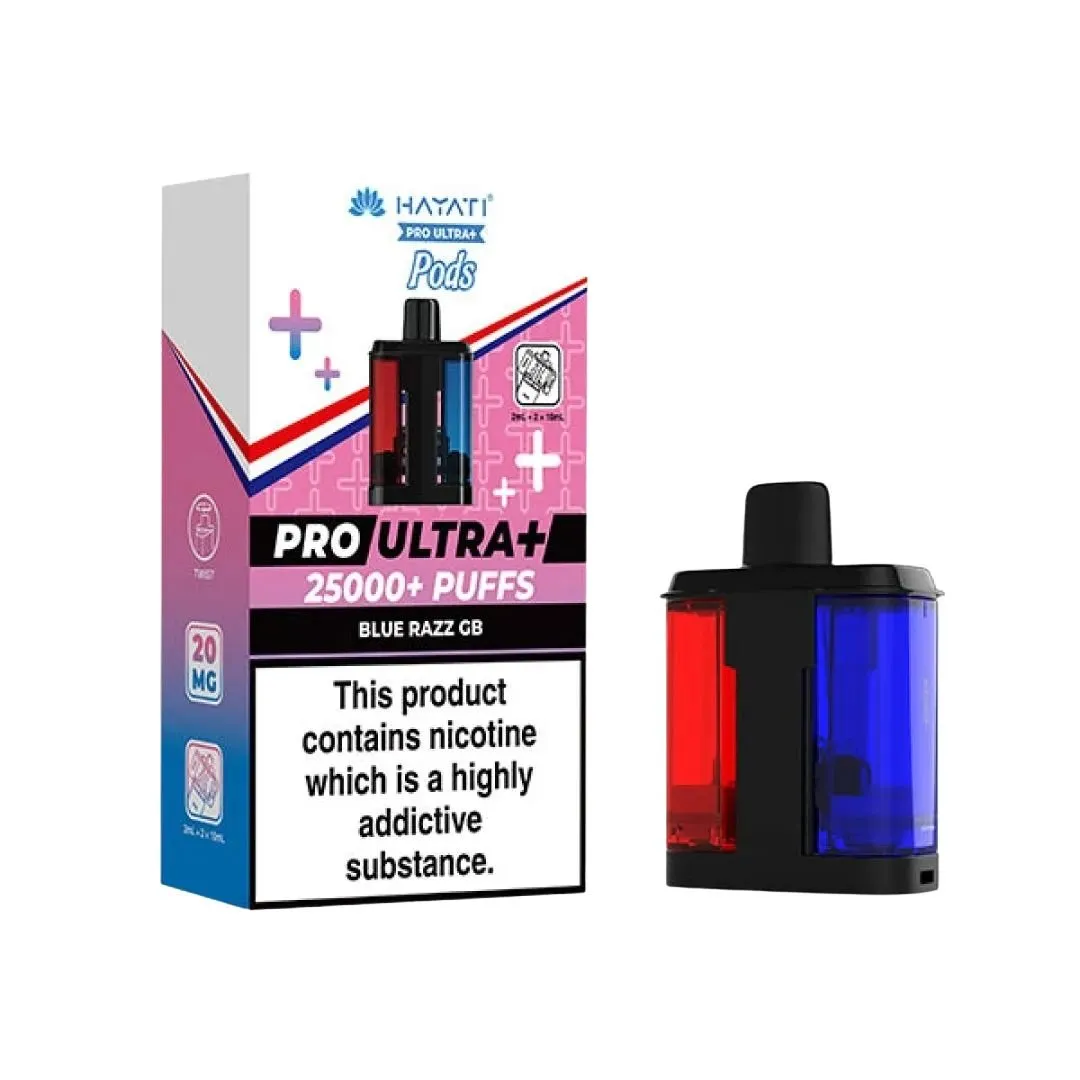 Buy Hayati Pro Ultra Plus 25K Pods | £6.85 - Vape Fair
