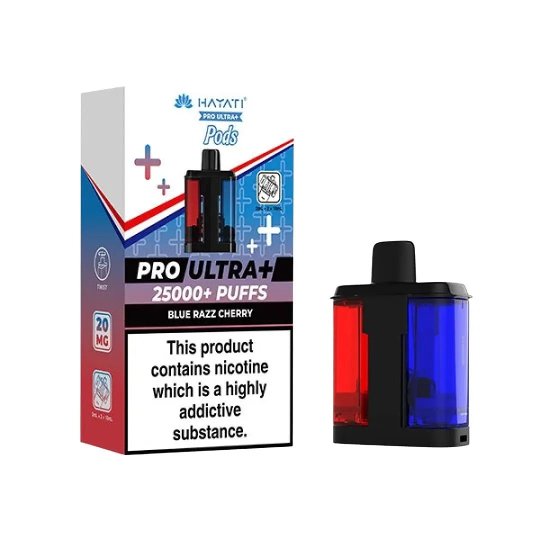 Buy Hayati Pro Ultra Plus 25K Pods | £6.85 - Vape Fair