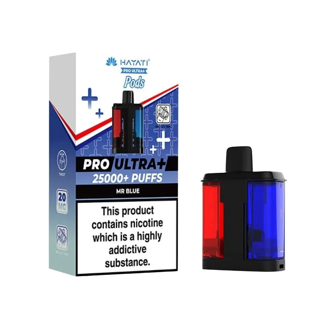 Buy Hayati Pro Ultra Plus 25K Pods | £6.85 - Vape Fair