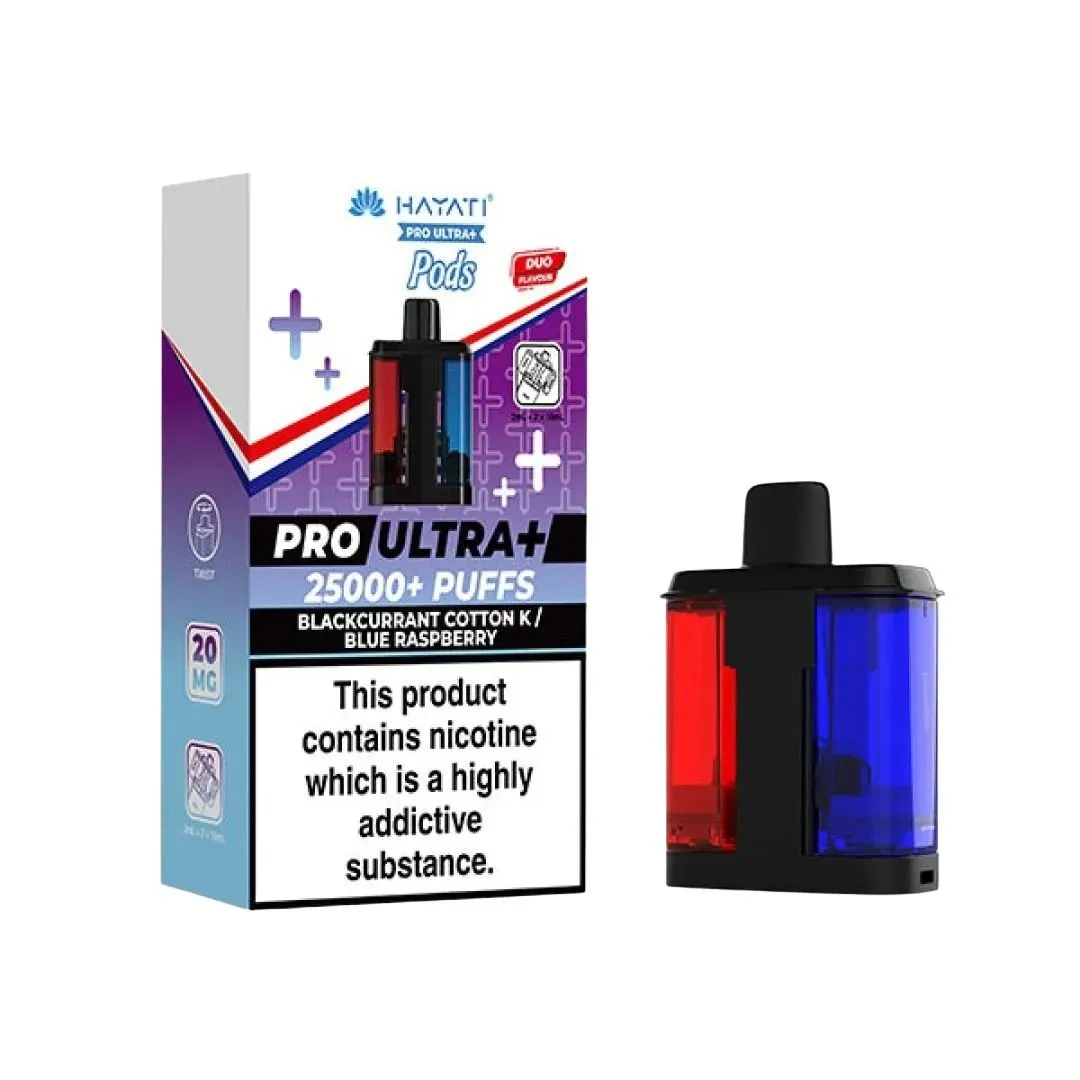 Buy Hayati Pro Ultra Plus 25K Pods | £6.85 - Vape Fair