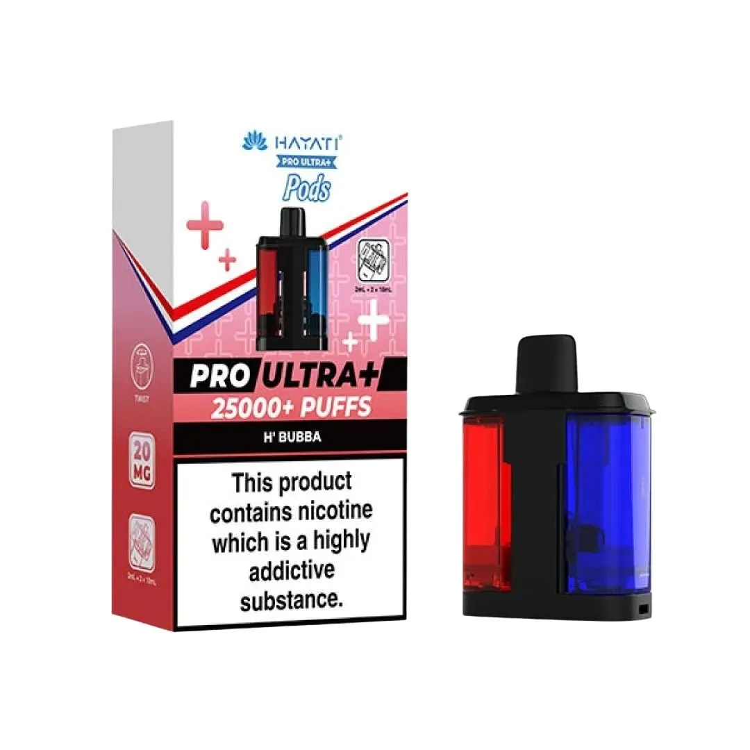 Buy Hayati Pro Ultra Plus 25K Pods | £6.85 - Vape Fair