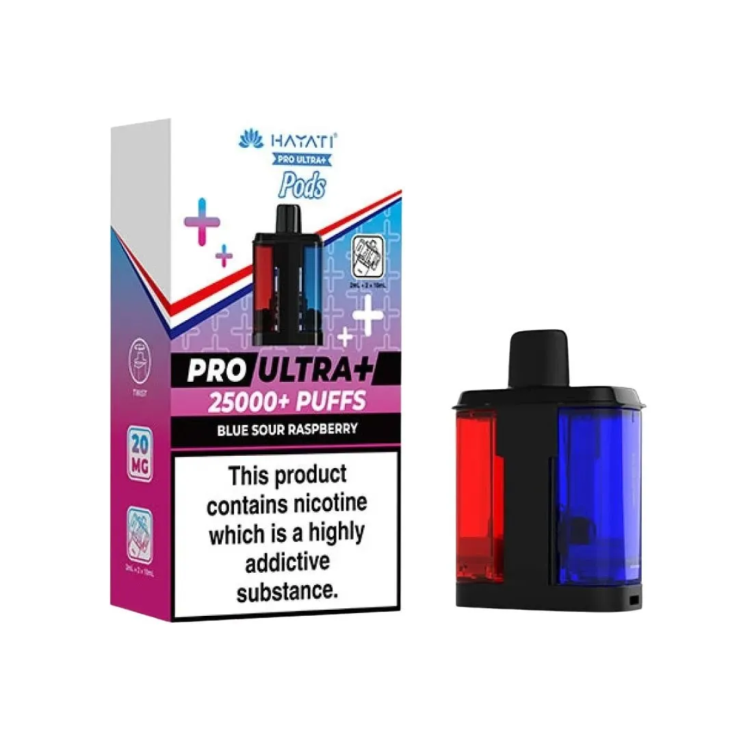 Buy Hayati Pro Ultra Plus 25K Pods | £6.85 - Vape Fair