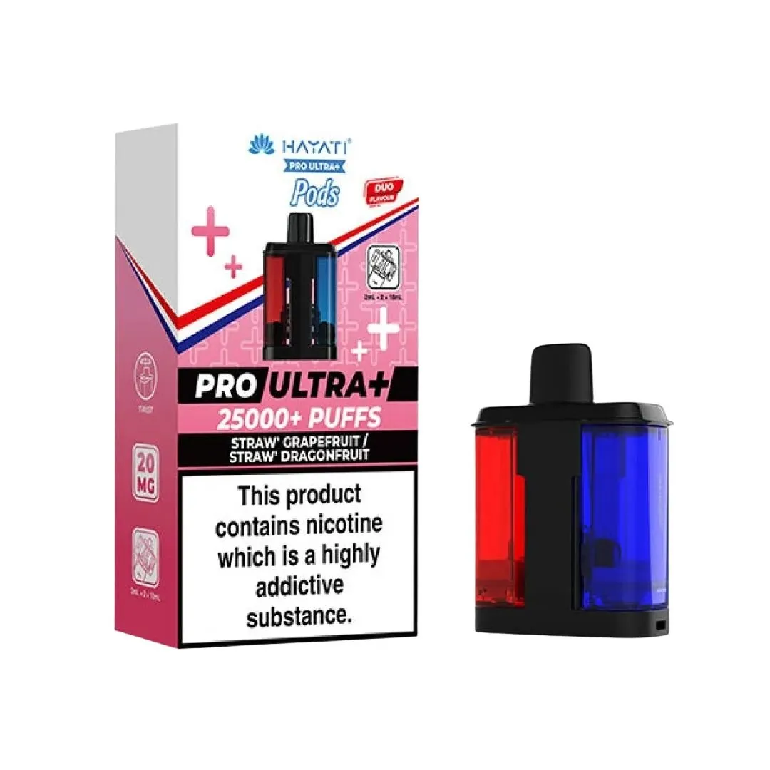Buy Hayati Pro Ultra Plus 25K Pods | £6.85 - Vape Fair