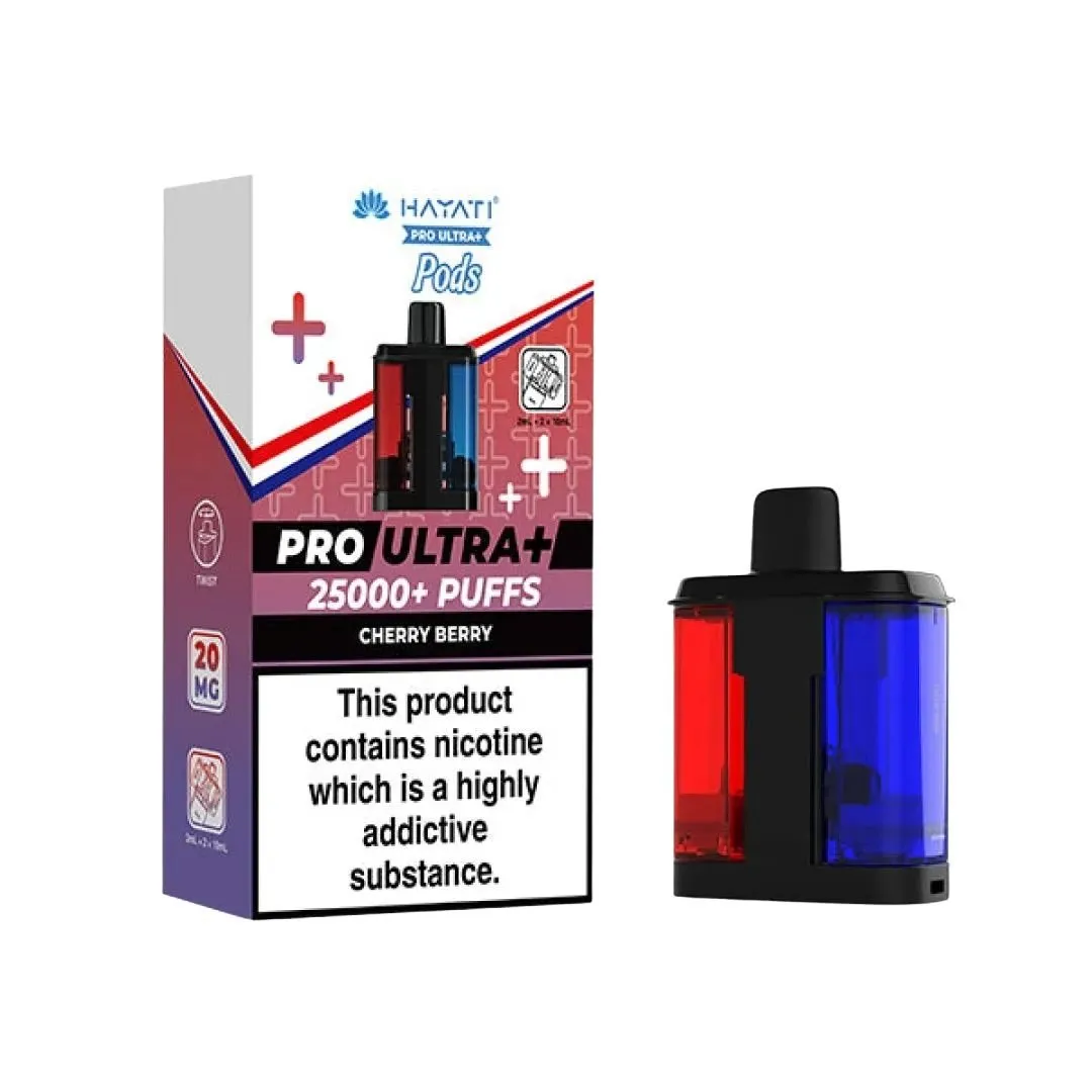 Buy Hayati Pro Ultra Plus 25K Pods | £6.85 - Vape Fair