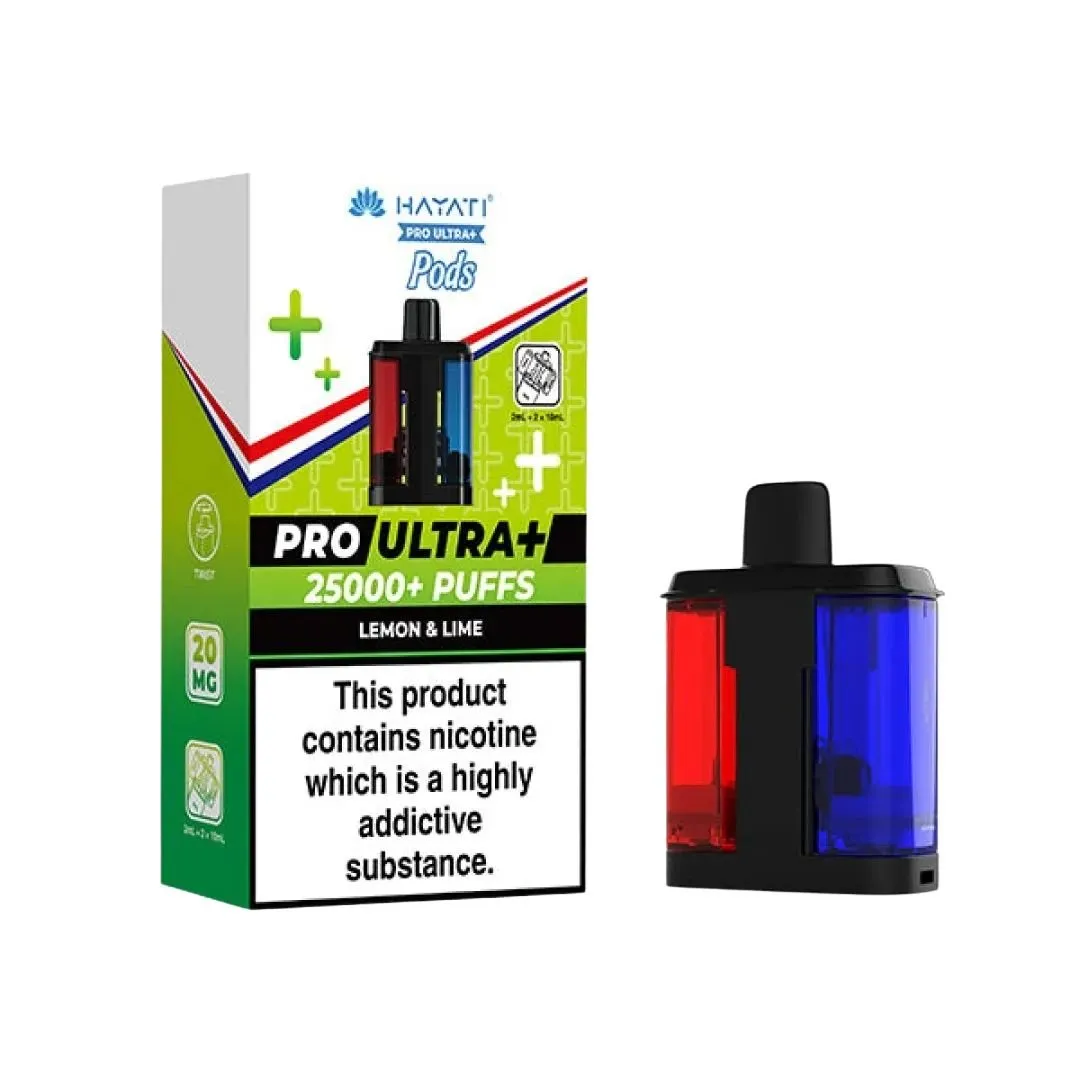 Buy Hayati Pro Ultra Plus 25K Pods | £6.85 - Vape Fair