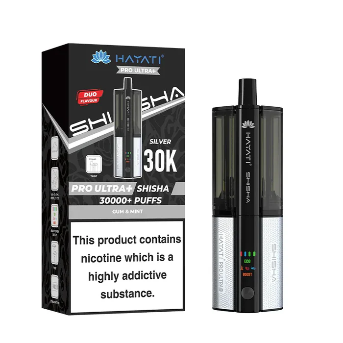 Buy Hayati Pro Ultra Plus Shisha 30k Pod Kit | £9.79 Vape Fair