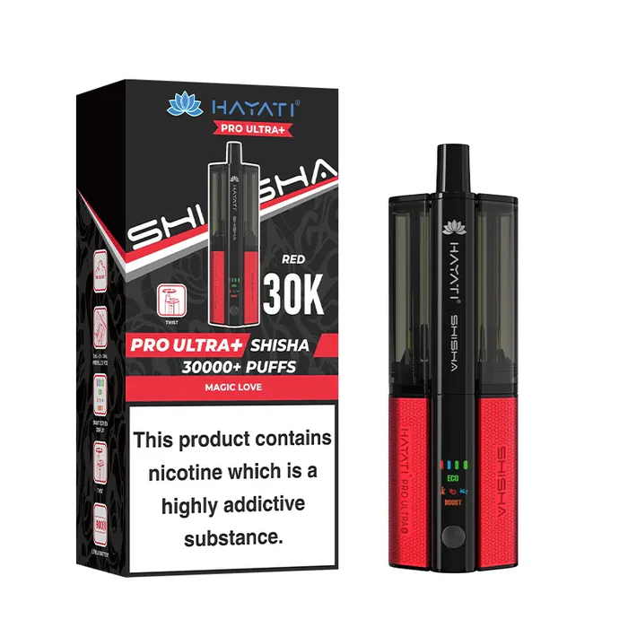 Buy Hayati Pro Ultra Plus Shisha 30k Pod Kit | £9.79 Vape Fair