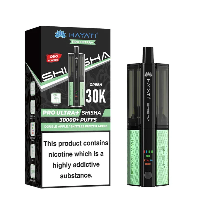Buy Hayati Pro Ultra Plus Shisha 30k Pod Kit | £9.79 Vape Fair