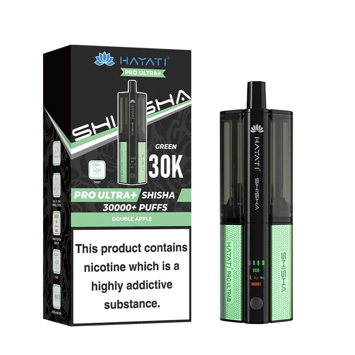Buy Hayati Pro Ultra Plus Shisha 30k Pod Kit | £9.79 Vape Fair