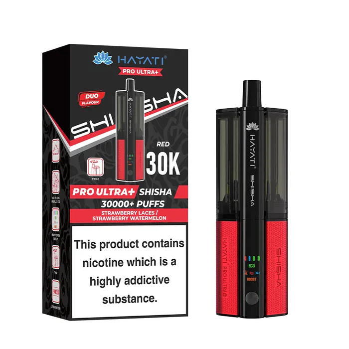 Buy Hayati Pro Ultra Plus Shisha 30k Pod Kit | £9.79 Vape Fair