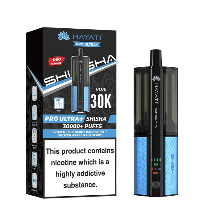 Buy Hayati Pro Ultra Plus Shisha 30k Pod Kit | £9.79 Vape Fair