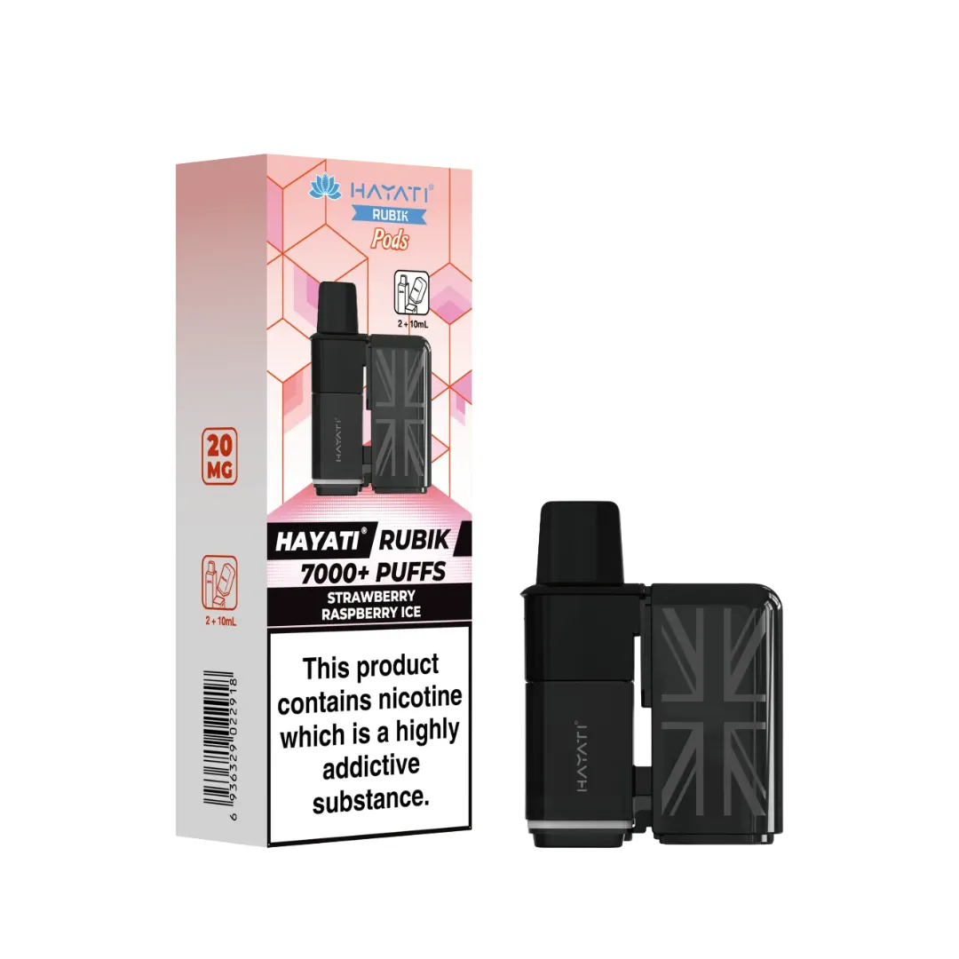 Buy Hayati Rubik 7000 Prefilled Pods | £7.29 - Vape Fair