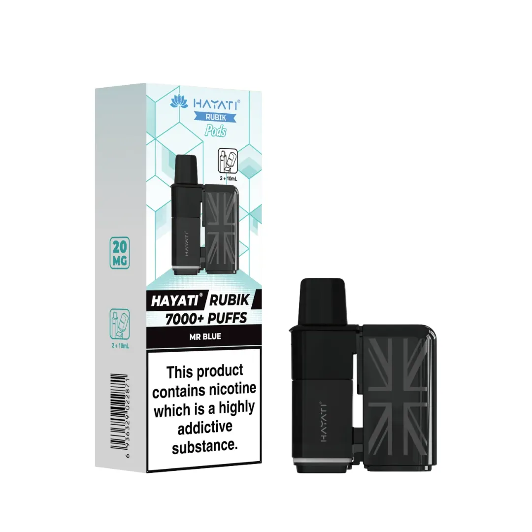 Buy Hayati Rubik 7000 Prefilled Pods | £7.29 - Vape Fair