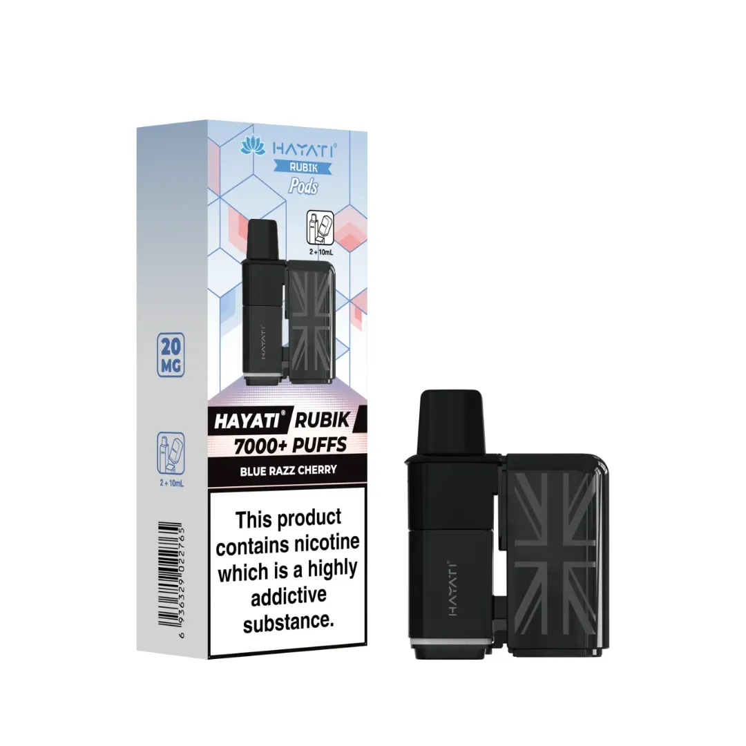 Buy Hayati Rubik 7000 Prefilled Pods | £7.29 - Vape Fair