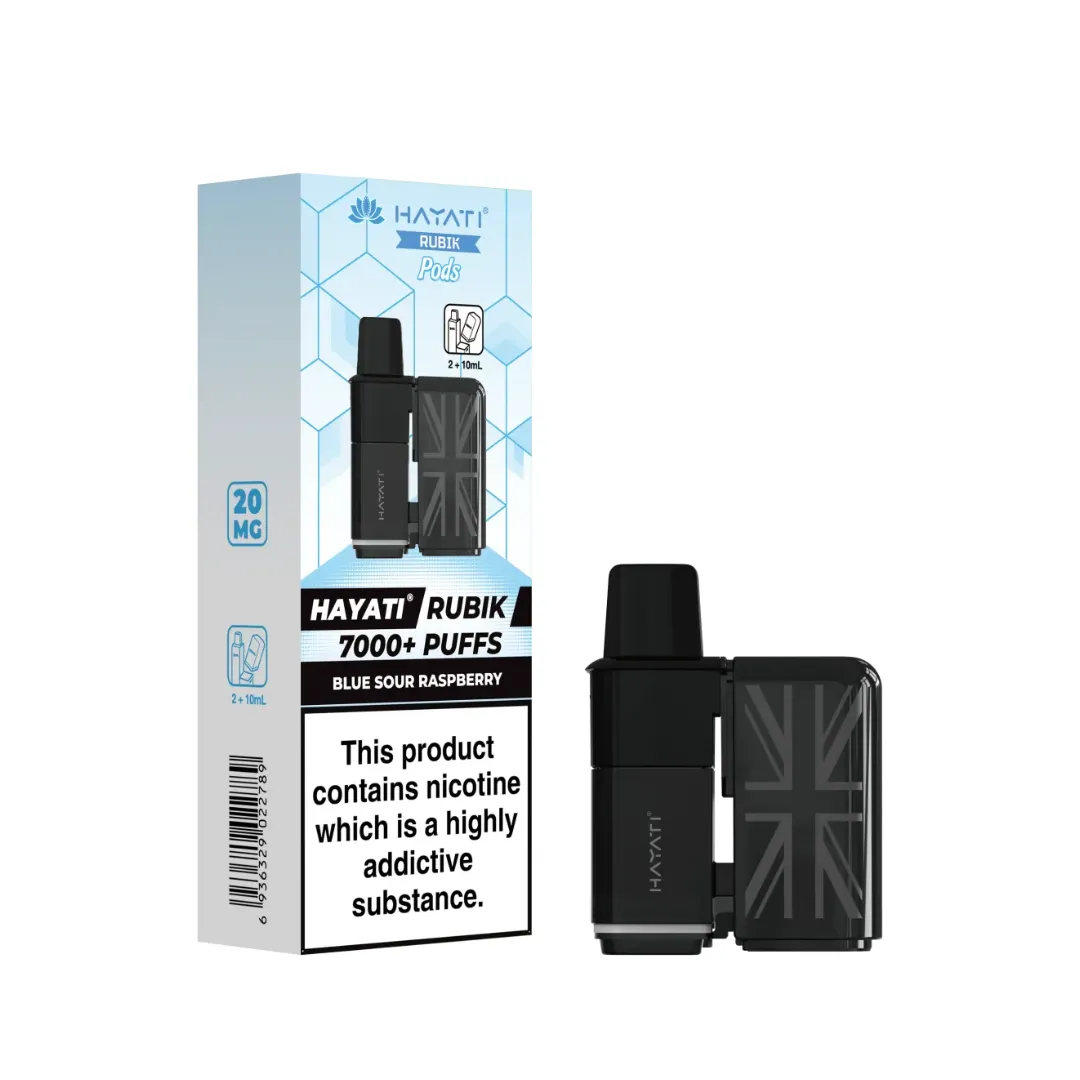Buy Hayati Rubik 7000 Prefilled Pods | £7.29 - Vape Fair