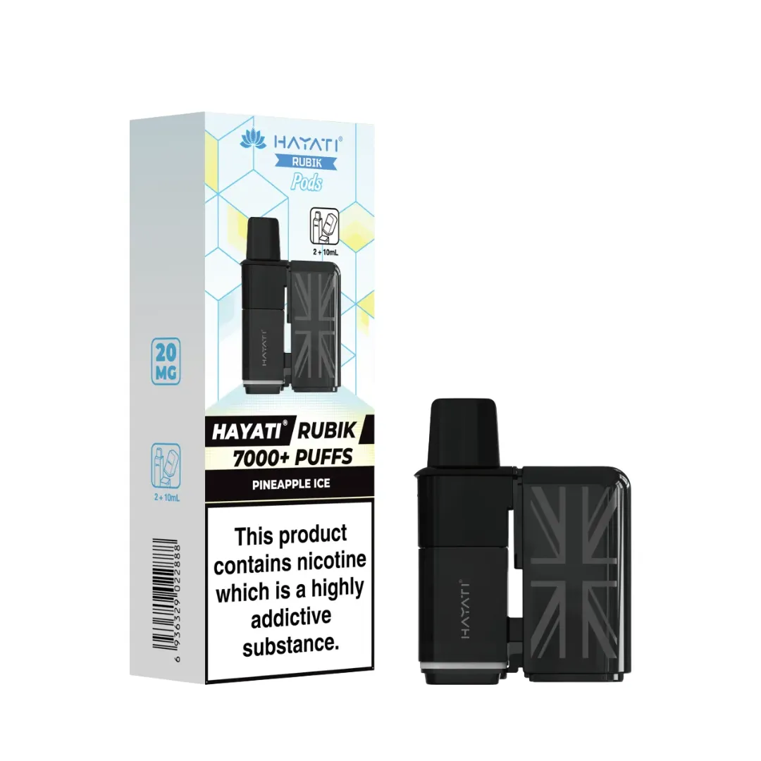 Buy Hayati Rubik 7000 Prefilled Pods | £7.29 - Vape Fair