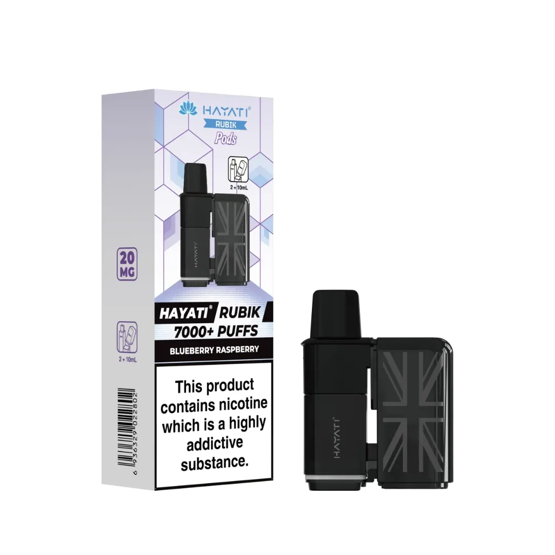 Buy Hayati Rubik 7000 Prefilled Pods | £7.29 - Vape Fair