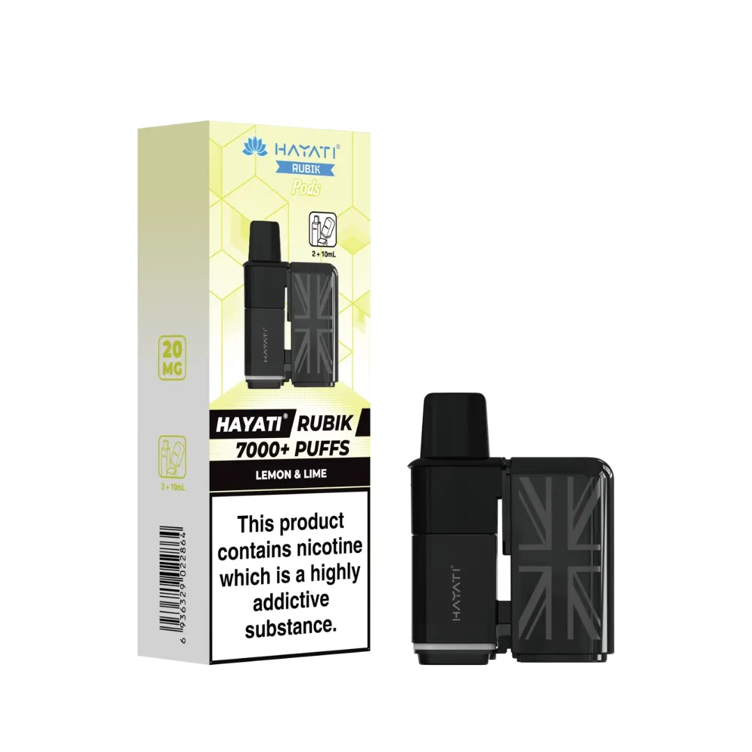 Buy Hayati Rubik 7000 Prefilled Pods | £7.29 - Vape Fair