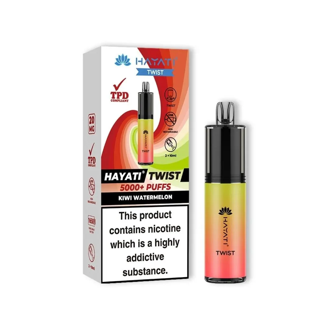 Buy Hayati Twist 5000 Prefilled Vape Kit | £5.30 - Vape Fair