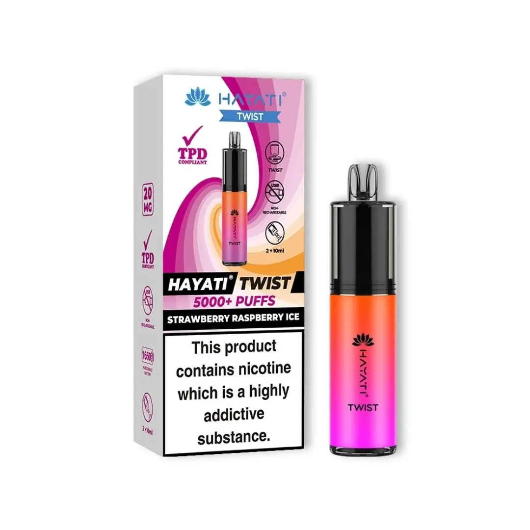 Buy Hayati Twist 5000 Prefilled Vape Kit | £5.30 - Vape Fair