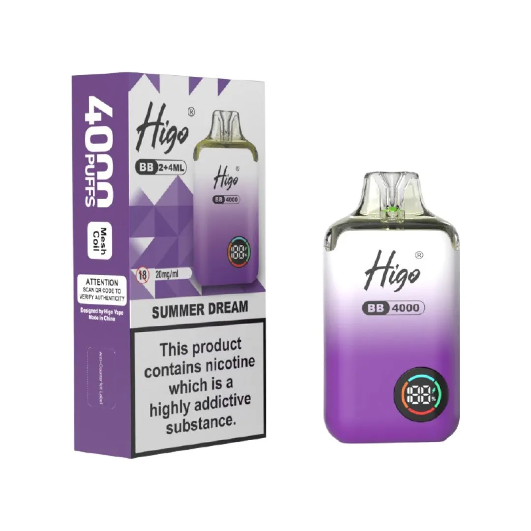 Buy Crystal Higo 4000 Pod Kit | £7.79 - Vape Fair
