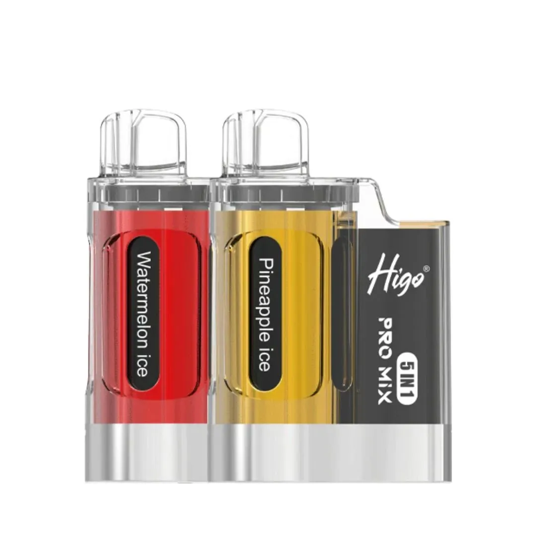 Higo Pro Mix 5-in-1 Prefilled Pod Kit - 6666 Puffs