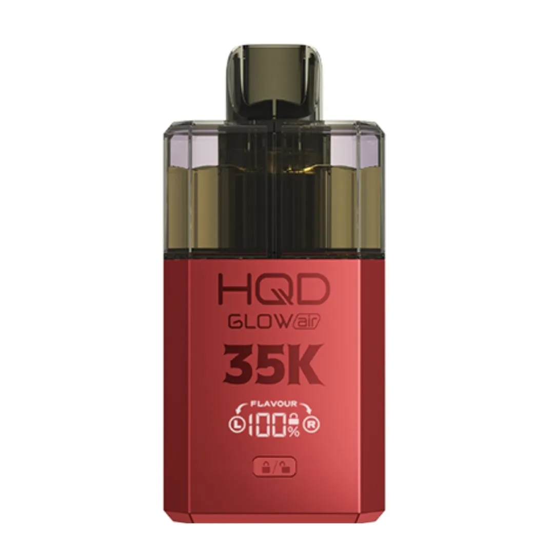 Buy HQD Glow Air 35K Prefilled Vape Kit | £9.99 - Vape Fair
