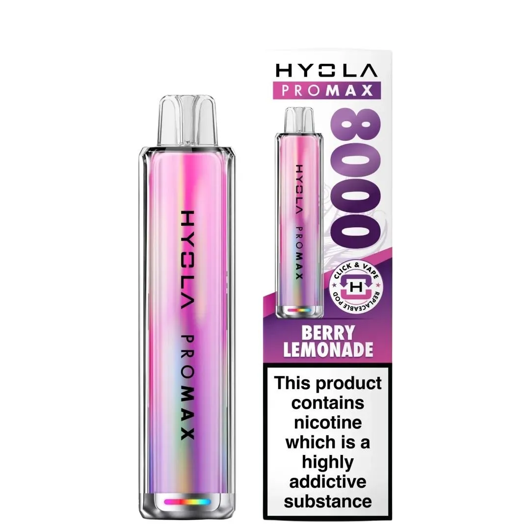 Buy Hyola Pro Max 8000 Puffs Vape Kit | £9.39 - Vape Fair