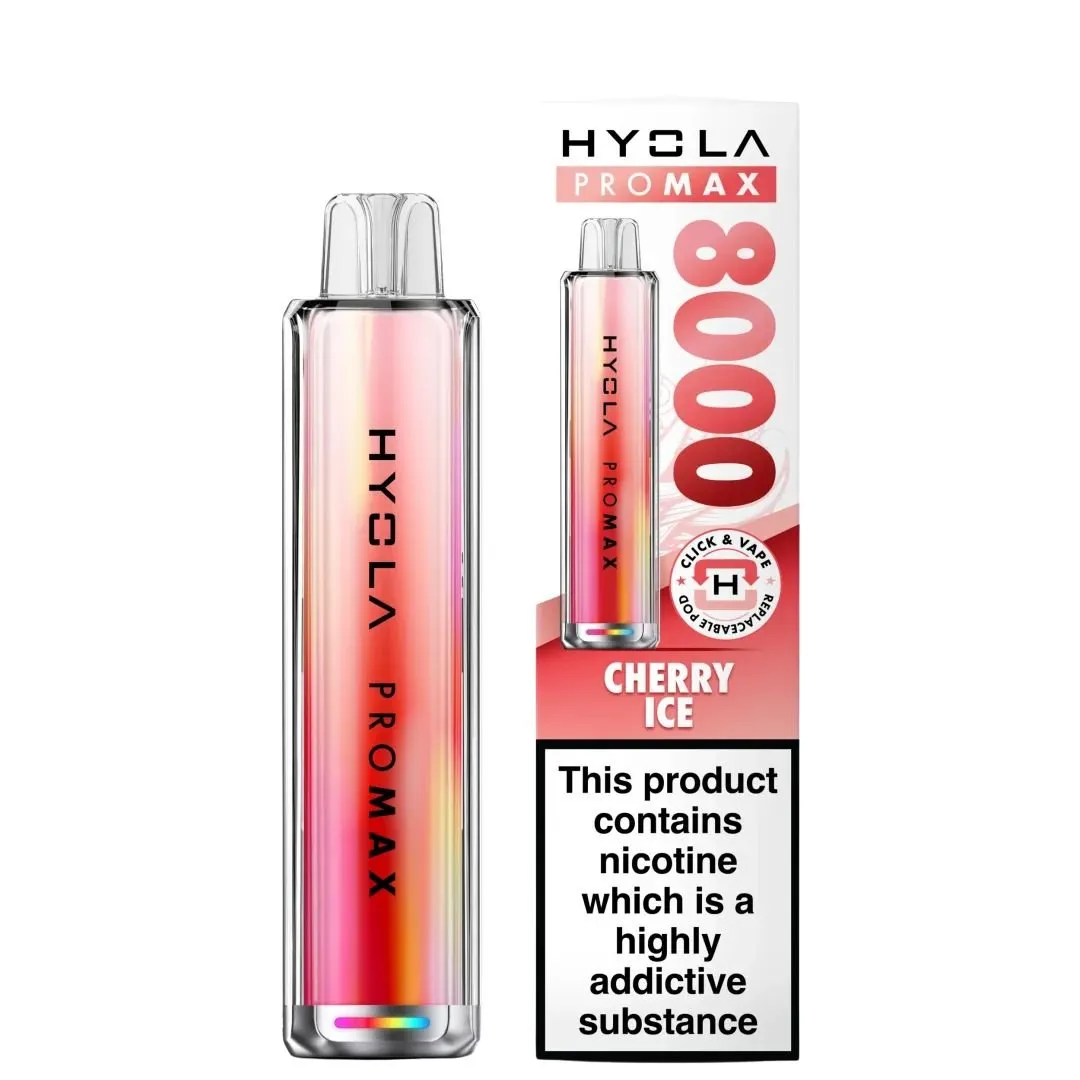 Buy Hyola Pro Max 8000 Puffs Vape Kit | £9.39 - Vape Fair