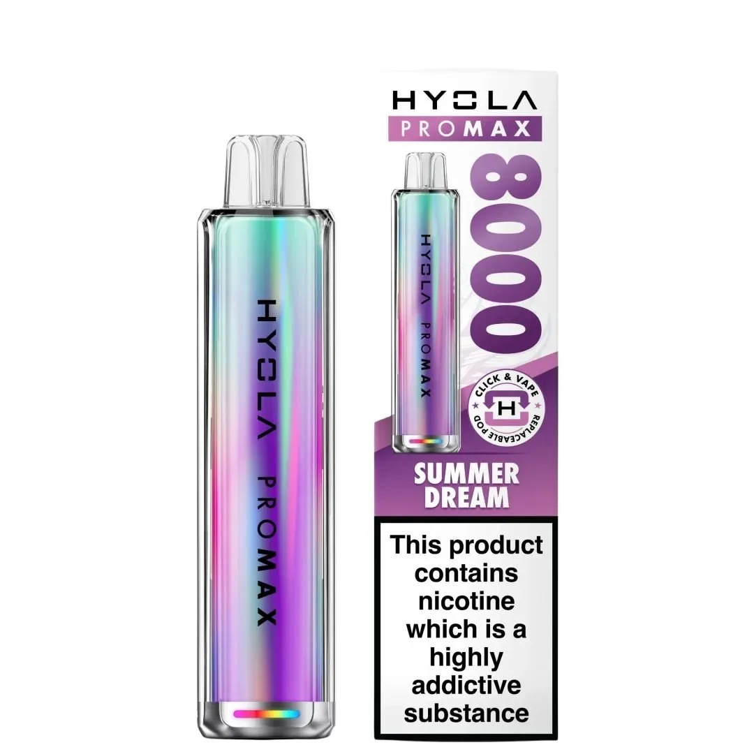 Buy Hyola Pro Max 8000 Puffs Vape Kit | £9.39 - Vape Fair