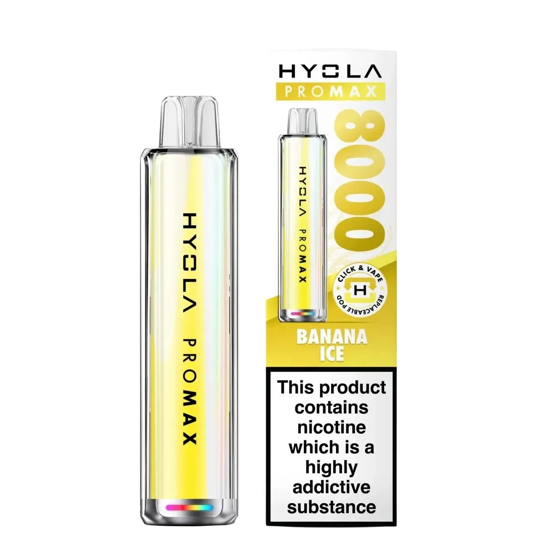 Buy Hyola Pro Max 8000 Puffs Vape Kit | £9.39 - Vape Fair