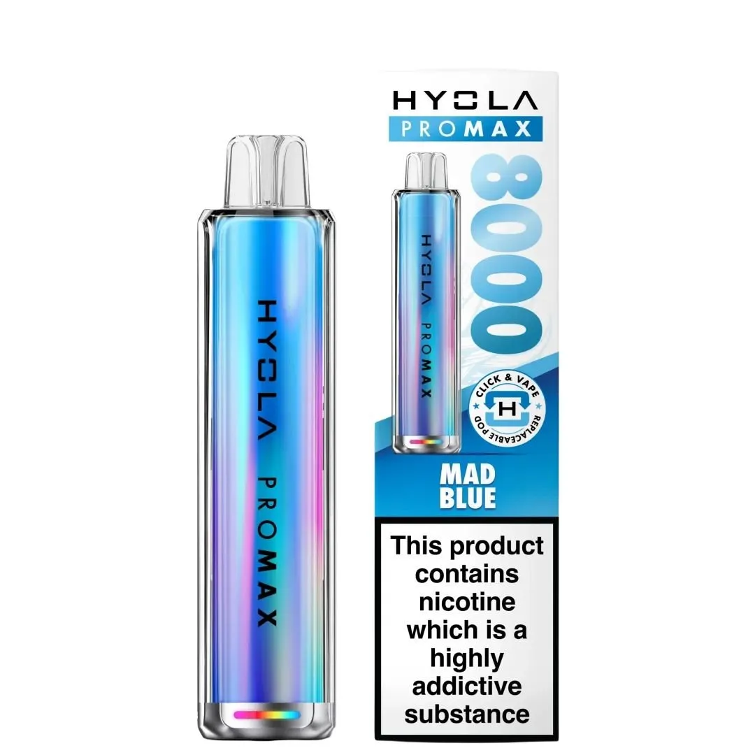 Buy Hyola Pro Max 8000 Puffs Vape Kit | £9.39 - Vape Fair