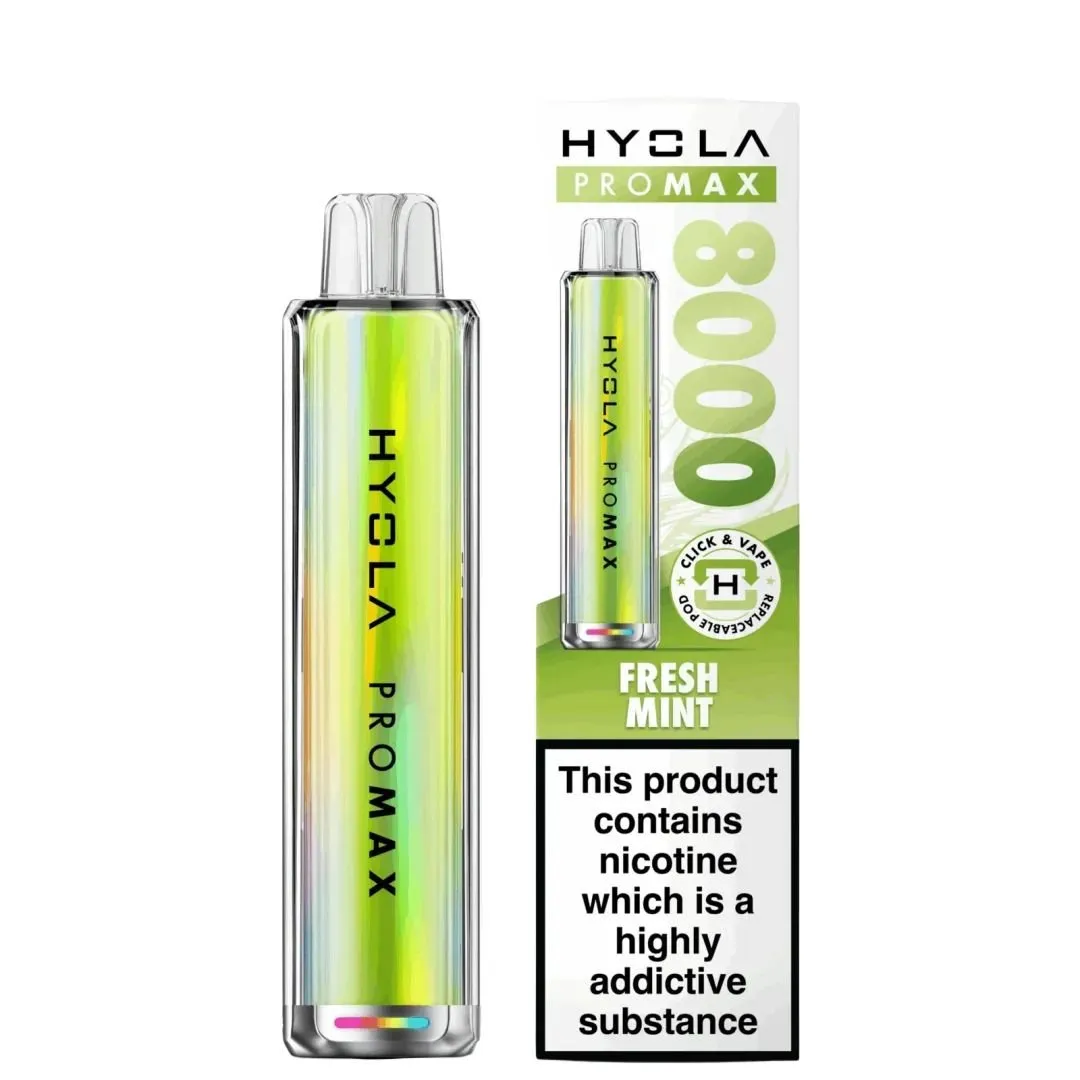 Buy Hyola Pro Max 8000 Puffs Vape Kit | £9.39 - Vape Fair