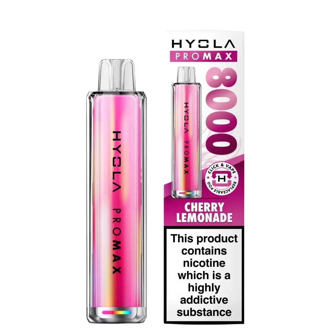 Buy Hyola Pro Max 8000 Puffs Vape Kit | £9.39 - Vape Fair