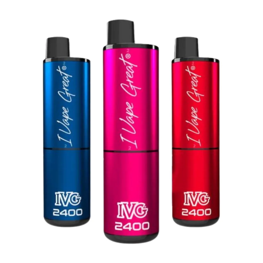 IVG 2400 Puffs 4-in-1 Prefilled Vape Kit