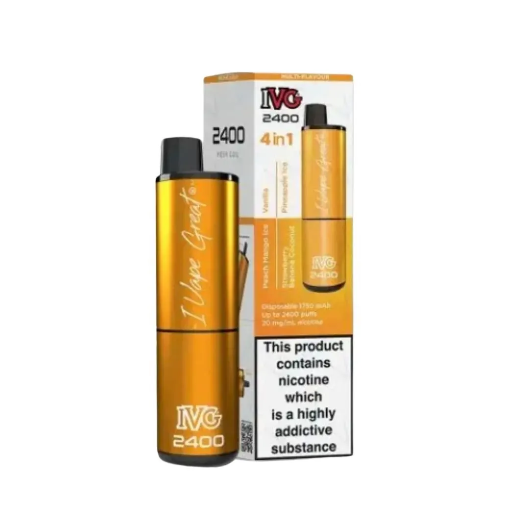 Buy IVG 2400 Reload 4-in-1 Kit | £10.89 - Vape Fair