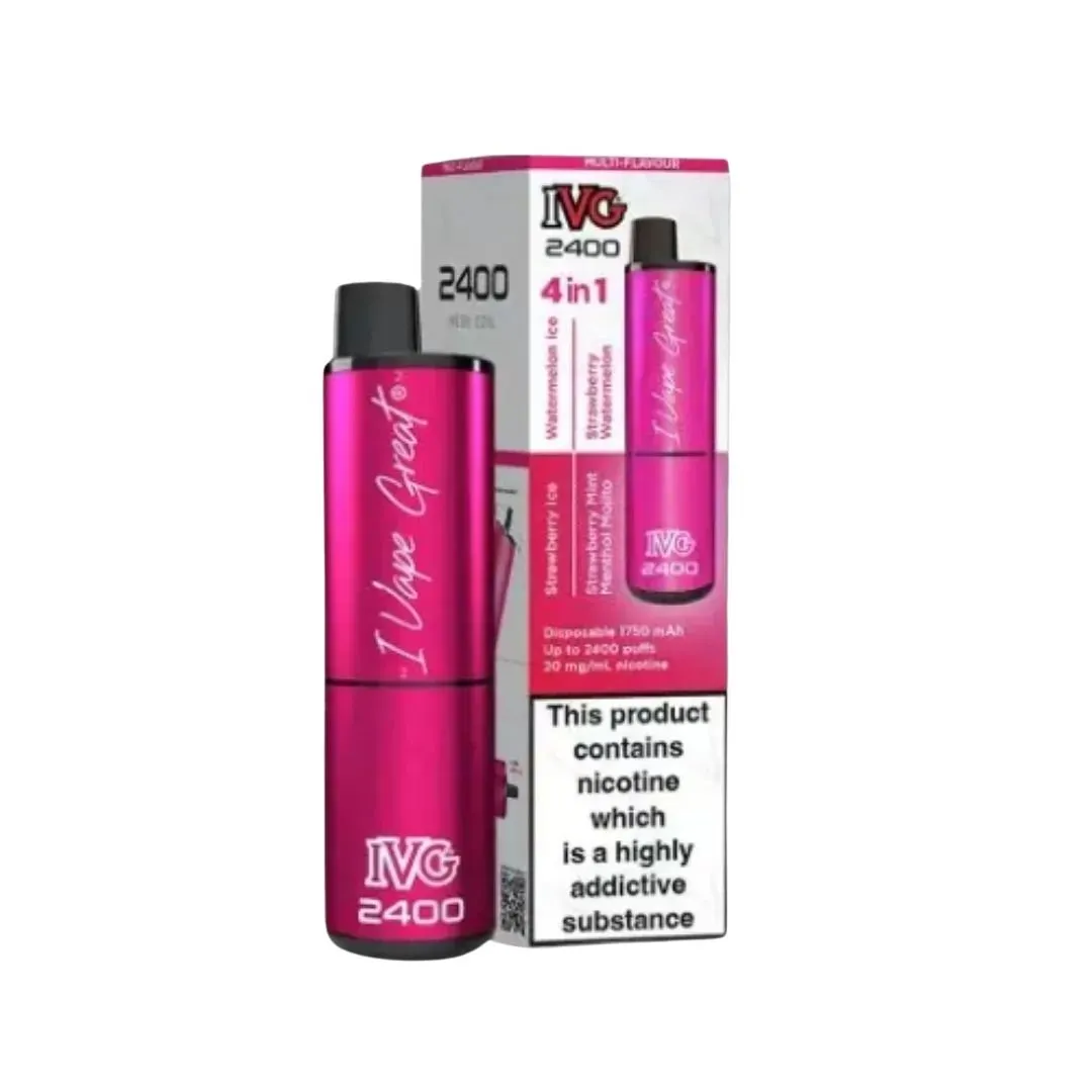 Buy IVG 2400 Reload 4-in-1 Kit | £10.89 - Vape Fair