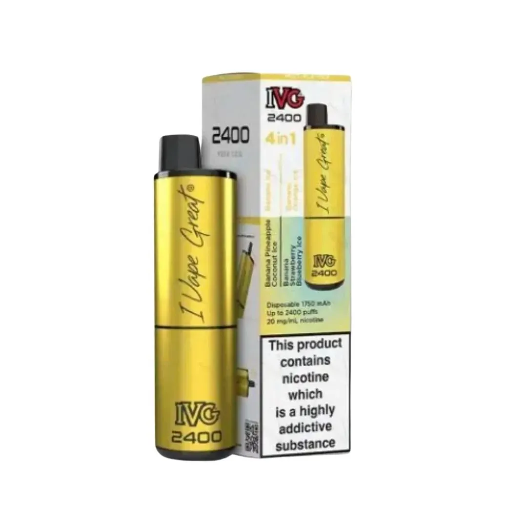 Buy IVG 2400 Reload 4-in-1 Kit | £10.89 - Vape Fair