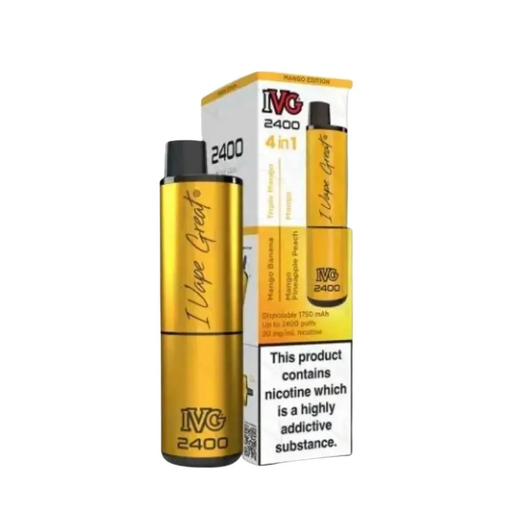 Buy IVG 2400 Reload 4-in-1 Kit | £10.89 - Vape Fair